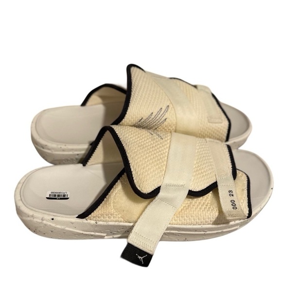 Nike Jordan Crater Slides Coconut Milk, Everyday, Grip, Cushioned, Velcro US 13 - Picture 15 of 15
